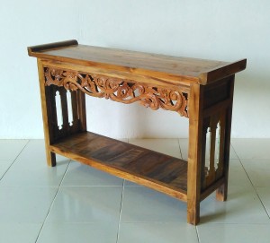 CONSOLE CARVING 130 CM