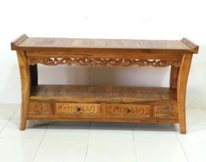 antique console 2 drawers (1)