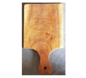 teak chopping board